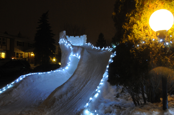 Junkyard Symphony's Super Snow Slide